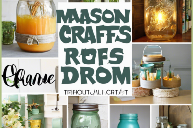 Mason Jar Crafts for Every Room In Your Home